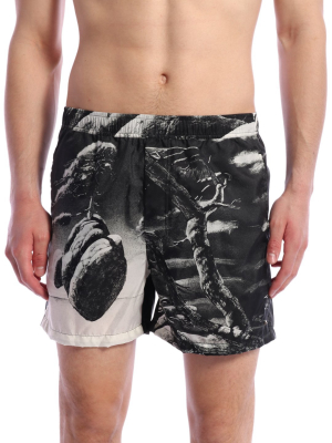 Valentino All Over Printed Swimshorts