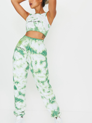 Prettylittlething Petite Mint Tie Dye...