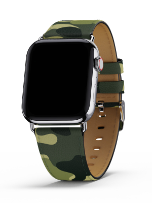 Green Camo Apple Watch Band