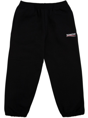 Balenciaga Kids Political Campaign Logo Sweatpants