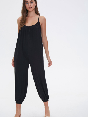 Shirred Cami Jumpsuit