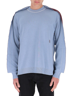 Ambush Two-tone Fine Knit Jumper