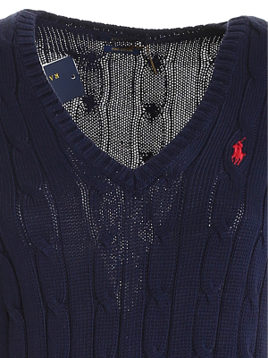 Polo Ralph Lauren Cable Knit V-neck Pullover