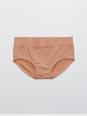 Aerie Ribbed Seamless Boybrief Underwear