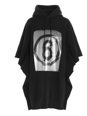 Mm6 Maison Margiela Broken Mirror Oversized Hoodie