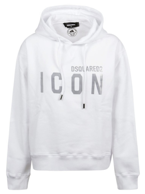 Dsquared2 Reflective Icon Hooded Sweatshirt