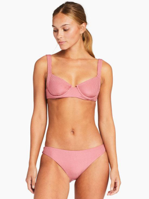 Demi Underwire Top - Sunkissed Shimmer Ecorib