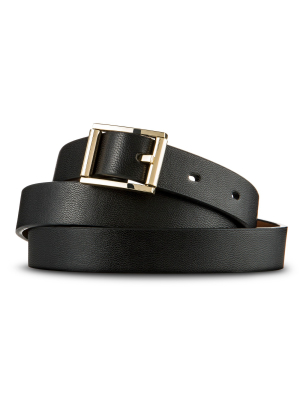 Women's Reversible Belt - A New Day™ Black/brown