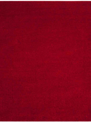 Arizona Shag Red Area Rug