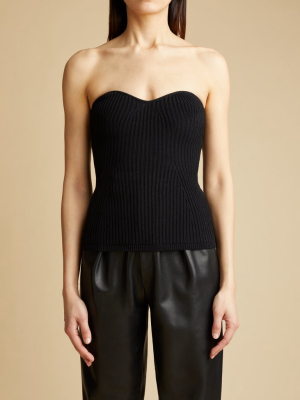 The Lucie Top In Black