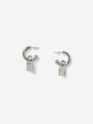 **padlock Hoop Earrings