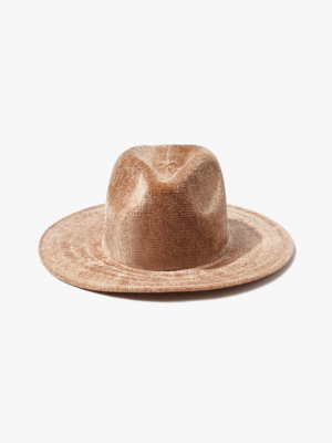 Chenille Fedora Hat