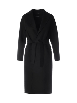 's Max Mara Flap Pocket Belted Coat