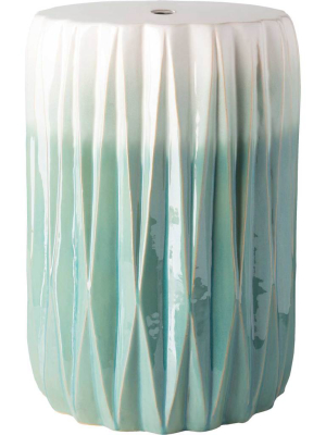 Ayden Stool Aqua/white