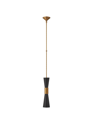 Clarkson Medium Narrow Pendant In Various Colors And Designs