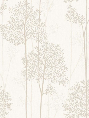 Eternal Wallpaper In Cream And Gold From The Innocence Collection By Graham & Brown