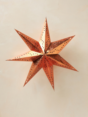 Metallic Paper Star