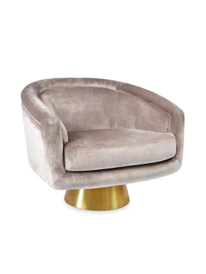 Jonathan Adler Bacharach Swivel Chair