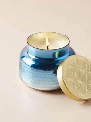 Capri Blue Iridescent Jar Candle