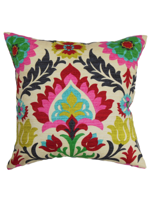 Pink Boho Throw Pillow - The Pillow Collection