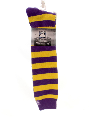 Novelty Socks Gold / Purple Team Worlds Softest Lakers Lsu World Softest Socks - Socks