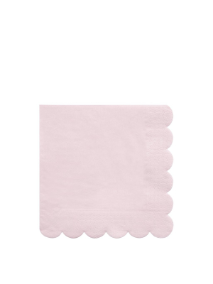 Meri Meri Pink Simply Eco Large Napkins