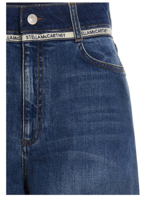 Stella Mccartney Wide-leg Cropped Jeans