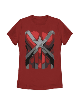 Women's Marvel Black Widow Guardian Costume T-shirt