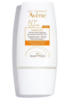 Eau Thermale Avene Solaire Uv Mineral Multi-defense Sunscreen Spf 50+