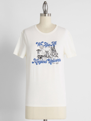 We Are All Magical Unicorns Graphic Tee