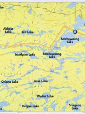 F-29: Jean Lake, Batchewaung Lake, West Pickerel Lake