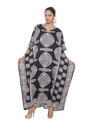 Symmetrical Paisley Kaftan