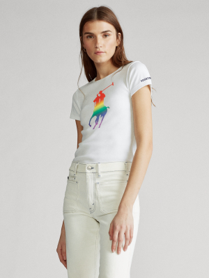 Pride Big Pony Cotton Tee