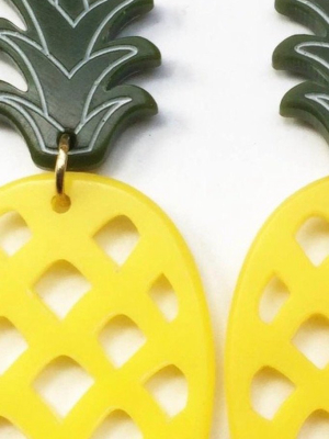 Pineapple Earrings- Small