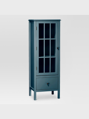 Target Windham 56 Narrow Library Cabinet With Door drawer Threshold Autumn