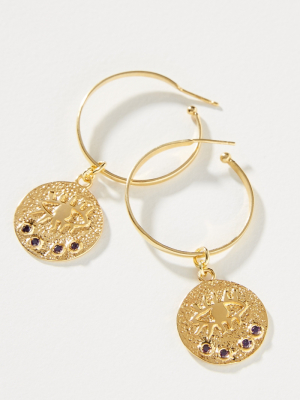 Hermina Athens Kressida Hoop Earrings