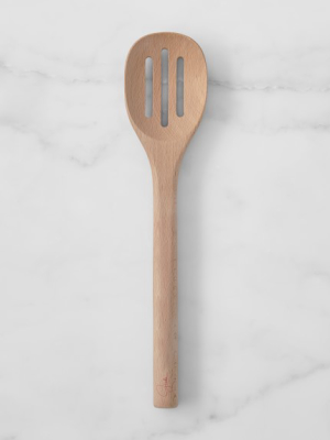 Giada De Laurentiis Wood Slotted Spoon, 12"