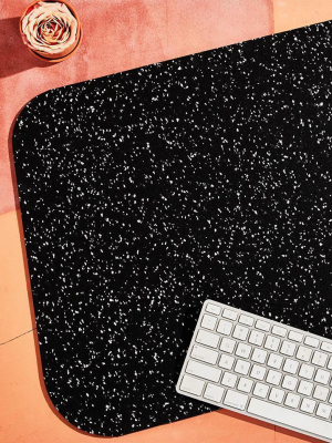 R2 Recycled Rubber Deskmat - Speckled Black