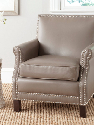 Savannah Club Chair - Taupe - Safavieh