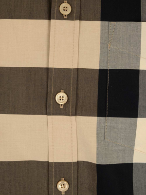 Burberry Check Print Shirt