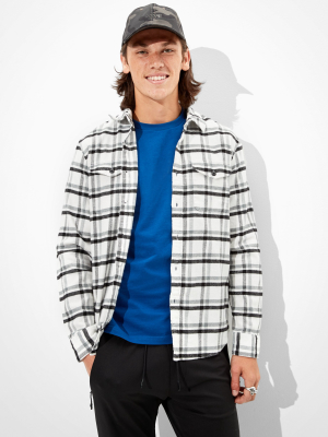 Ae Super Soft Flannel Shirt