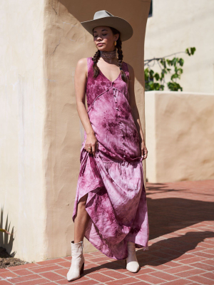 Date With Destiny Tie Dye Maxi Dress