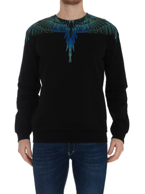 Marcelo Burlon County Of Milan Wings Sweatshirt