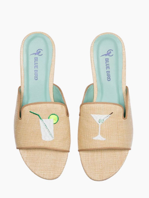 Drinks Shower Linen Flats - Creme