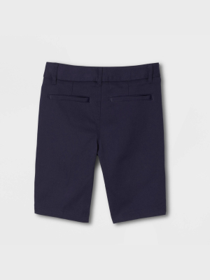 French Young Womans' Uniform Chino Shorts - Navy