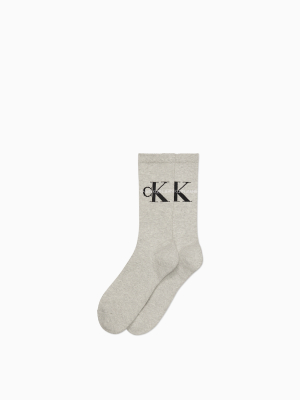 Monogram Logo Crew Socks