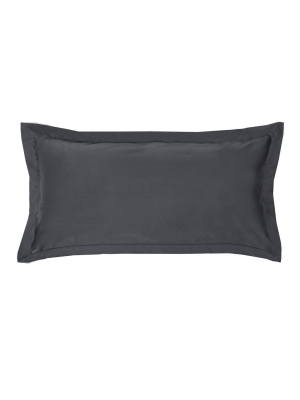 The Peninsula Charcoal Grey Throw Pillow