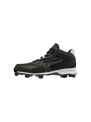 Mizuno Men's 9-spike Advanced Dominant Tpu Mid Molded Baseball Cleat