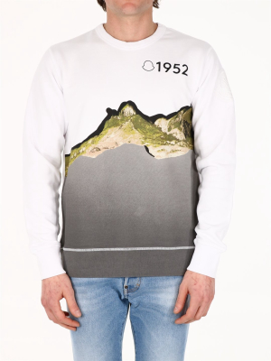 Moncler 1952 Graphic Printed Sweatshirt