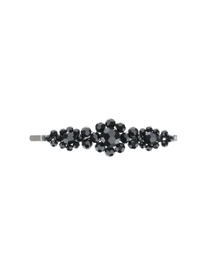 Simone Rocha Beaded Large Flower Hair Clip